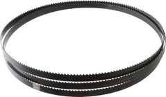 Disston - 6 TPI, 7' 9-1/2" Long x 1/2" Wide x 0.025" Thick, Welded Band Saw Blade - Carbon Steel, Toothed Edge, Raker Tooth Set, Hard Back, Contour Cutting - Exact Tooling