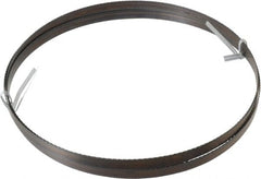 Disston - 18 TPI, 7' 9-1/2" Long x 1/2" Wide x 0.025" Thick, Welded Band Saw Blade - Carbon Steel, Toothed Edge, Raker Tooth Set, Hard Back, Contour Cutting - Exact Tooling