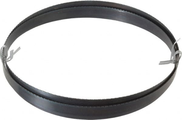 Disston - 14 TPI, 8' 5" Long x 3/4" Wide x 0.032" Thick, Welded Band Saw Blade - Carbon Steel, Toothed Edge, Raker Tooth Set, Hard Back, Contour Cutting - Exact Tooling