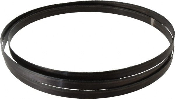 Disston - 14 TPI, 10' 5" Long x 3/4" Wide x 0.032" Thick, Welded Band Saw Blade - Carbon Steel, Toothed Edge, Raker Tooth Set, Hard Back, Contour Cutting - Exact Tooling