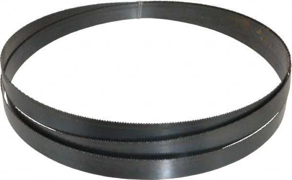 Disston - 10 TPI, 11' Long x 1" Wide x 0.035" Thick, Welded Band Saw Blade - Carbon Steel, Toothed Edge, Raker Tooth Set, Hard Back, Contour Cutting - Exact Tooling
