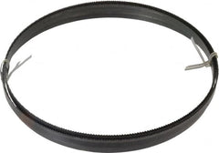 Disston - 10 TPI, 12' 6" Long x 1/2" Wide x 0.025" Thick, Welded Band Saw Blade - Carbon Steel, Toothed Edge, Raker Tooth Set, Hard Back, Contour Cutting - Exact Tooling