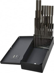 Alvord Polk - 1/16" to 1/2", Chucking Reamer Set - Straight Flute, Right Hand Cut, 29 Pieces - Exact Tooling