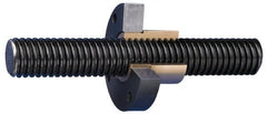 Keystone Threaded Products - 1-4 Acme, 6' Long, Alloy Steel Precision Acme Threaded Rod - Left Hand Thread, 2C Fit - Exact Tooling