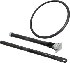 PRO-SAFE - Outdoor Round Vehicle/Utility Safety, Traffic & Inspection Mirrors - Acrylic Lens, 8" Diam - Exact Tooling