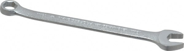 Proto - 10mm 6 Point Combination Wrench - 15° Offset Angle, 6-1/4" OAL, Steel, Satin Finish - Exact Tooling