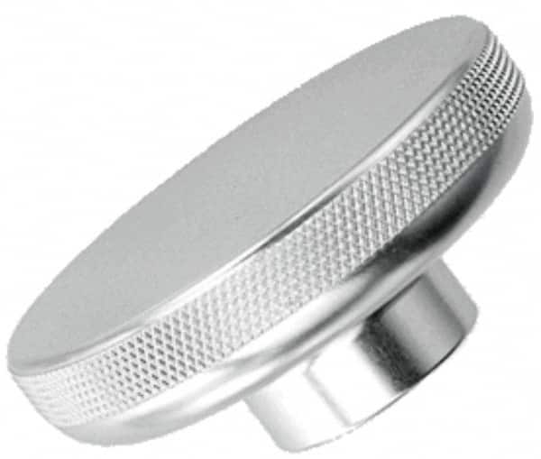 Gibraltar - 2" Head, Knurled Knob - Blank, Stainless Steel - Exact Tooling