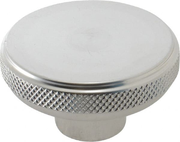 Gibraltar - 2" Head, Knurled Knob - Blank, Aluminum - Exact Tooling