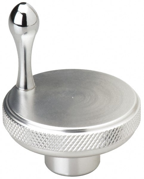 Gibraltar - 2" Head, Knurled with Handle Knob - Blank, Stainless Steel - Exact Tooling