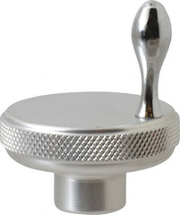 Gibraltar - 2" Head, Knurled with Handle Knob - Reamed, Aluminum - Exact Tooling