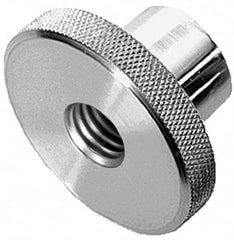 Gibraltar - 63.5mm Head, Knurled Knob - Tapped Thru, Stainless Steel - Exact Tooling