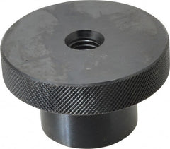 Gibraltar - 3" Head, Knurled Knob - Tapped Thru, Steel - Exact Tooling