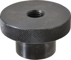 Gibraltar - 3" Head, Knurled Knob - Tapped Thru, Steel - Exact Tooling