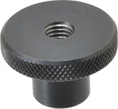 Gibraltar - 38.1mm Head, Knurled Knob - Tapped Thru, Steel - Exact Tooling
