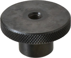 Gibraltar - 50.8mm Head, Knurled Knob - Tapped Thru, Steel - Exact Tooling