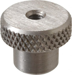 Gibraltar - 3/4" Head, Knurled Knob - Tapped Thru, Stainless Steel - Exact Tooling