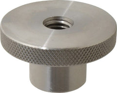 Gibraltar - 2" Head, Knurled Knob - Tapped Thru, Stainless Steel - Exact Tooling