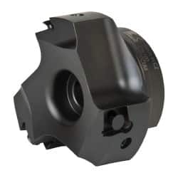 Kennametal - 3 Inserts, 3" Cut Diam, 1" Arbor Diam, 0.394" Max Depth of Cut, Indexable Square-Shoulder Face Mill - 0/90° Lead Angle, 1-3/4" High, BGHX 15L5... Insert Compatibility, Series Fix-Perfect - Exact Tooling