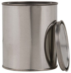 Value Collection - 1/8 Gal Cylinder Tin Can - 12 Cans per Pack - Exact Tooling