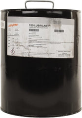Jet-Lube - 5 Gal Pail Thin Oily Film Penetrant/Lubricant - Clear Amber, Food Grade - Exact Tooling