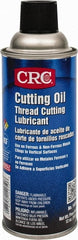 CRC - 16 oz Aerosol Cutting Fluid - Straight Oil, For Drilling, Reaming, Sawing, Shearing, Tapping, Threading, Turning - Exact Tooling