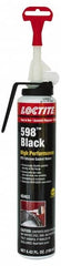 Loctite - 190mL Gasket Maker - 200°F Max, Black, Comes in Aerosol Can - Exact Tooling
