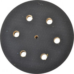 AutoQuip - 6" Diam Hook & Loop Disc Backing Pad - Medium Density, 10,000 RPM - Exact Tooling