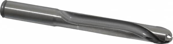 Kennametal - 15 to 15.99mm Diam, 5xD, 80.01mm Max Depth, 5/8" Shank Diam, 95.5mm Flute, 152.4mm OAL, Replaceable Tip Drill - KTIP05938HP Insert, T Seat Size, Series KenTIP - Exact Tooling