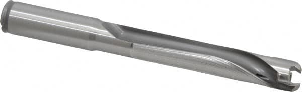 Kennametal - 16 to 16.99mm Diam, 5xD, 84.84mm Max Depth, 11/16" Shank Diam, 103.12mm Flute, 158.75mm OAL, Replaceable Tip Drill - KTIP1600HPM Insert, U Seat Size, Series KenTIP - Exact Tooling