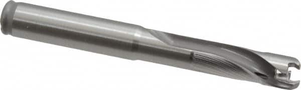 Kennametal - 10.5 to 10.99mm Diam, 3xD, 33.02mm Max Depth, 7/16" Shank Diam, 43.43mm Flute, 95.25mm OAL, Replaceable Tip Drill - KTIP04219HP Insert, K Seat Size, Series KenTIP - Exact Tooling