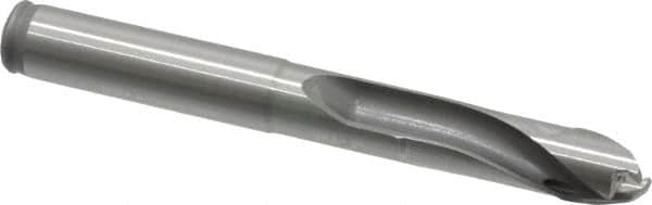 Kennametal - 11 to 11.49mm Diam, 3xD, 34.54mm Max Depth, 7/16" Shank Diam, 45.47mm Flute, 98.43mm OAL, Replaceable Tip Drill - KTIP04375HP Insert, L Seat Size, Series KenTIP - Exact Tooling
