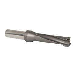 Kennametal - 101.6mm Max Drill Depth, 4xD, 25.4mm Diam, Indexable Insert Drill - 2 Inserts, 1" Shank Diam, Straight Shank - Exact Tooling