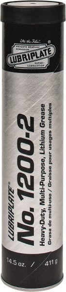 Lubriplate - 14.5 oz Cartridge Lithium General Purpose Grease - 300°F Max Temp, NLGIG 2, - Exact Tooling
