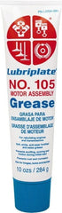 Lubriplate - 10 oz Tube Zinc Oxide General Purpose Grease - White, 150°F Max Temp, NLGIG 0, - Exact Tooling