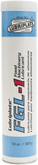 Lubriplate - 14.5 oz Cartridge Aluminum General Purpose Grease - Food Grade, 360°F Max Temp, NLGIG 1, - Exact Tooling