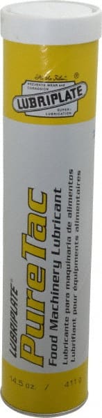 Lubriplate - 14.5 oz Cartridge Aluminum General Purpose Grease - Food Grade, 400°F Max Temp, NLGIG 2, - Exact Tooling