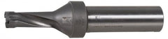 Kennametal - 88.9mm Max Drill Depth, 2.5xD, 35.7mm Diam, Indexable Insert Drill - 2 Inserts, 1-1/2" Shank Diam, Straight Shank - Exact Tooling