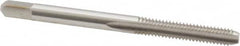 Kennametal - #8-32 UNC 3B 2 Flute Bright Finish High Speed Steel Straight Flute Standard Hand Tap - Bottoming, Right Hand Thread, 2.13" OAL, 3/4" Thread Length, H2 Limit, Oversize - Exact Tooling