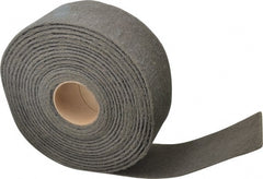 3M - 30' Long x 4" Wide Nonwoven Roll - Very Fine Grade, Gray, Silicon Carbide - Exact Tooling