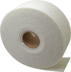 3M - 30' Long x 4" Wide Nonwoven Roll - Very Fine Grade, White, Talc - Exact Tooling