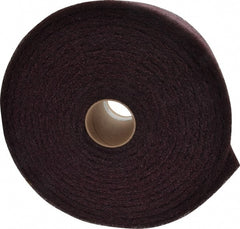 3M - 30' Long x 6" Wide Nonwoven Roll - Medium Grade, Purple, Aluminum Oxide - Exact Tooling