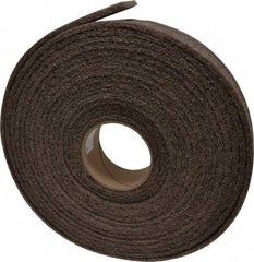 3M - 30' Long x 2" Wide Nonwoven Roll - Medium Grade, Tan, Aluminum Oxide - Exact Tooling