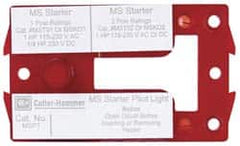 Eaton Cutler-Hammer - Starter Pilot Light Kit - For Use with Manual Motor Control Single Phase Starters - Exact Tooling