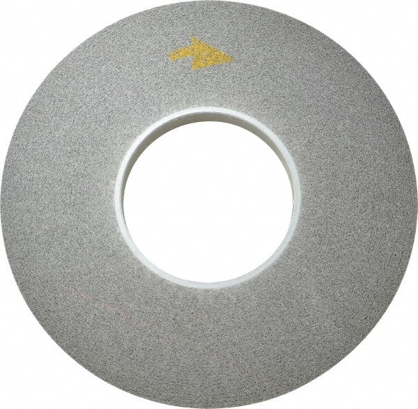 3M - 12" Diam, 1" Face Width, 5" Center Hole, Fine Grade, Silicon Carbide Deburring Wheel - Convolute, Hard Density 8 Grade, 3,000 RPM - Exact Tooling