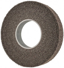 3M - 12" Diam, 2" Face Width, 5" Center Hole, Medium Grade, Silicon Carbide Deburring Wheel - Convolute, Soft Density 2 Grade, 3,000 RPM - Exact Tooling