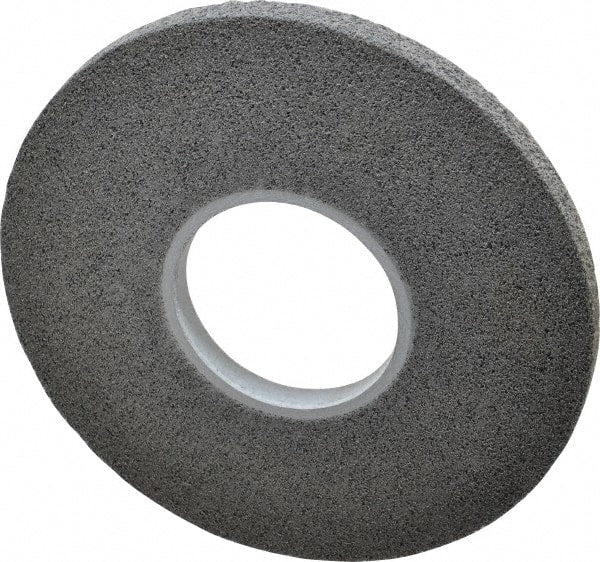 3M - 8" Diam, 1/2" Face Width, 3" Center Hole, Fine Grade, Silicon Carbide Deburring Wheel - Convolute, Hard Density 8 Grade, 4,500 RPM - Exact Tooling