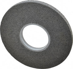 3M - 8" Diam, 1/2" Face Width, 3" Center Hole, Fine Grade, Silicon Carbide Deburring Wheel - Convolute, Hard Density 8 Grade, 4,500 RPM - Exact Tooling