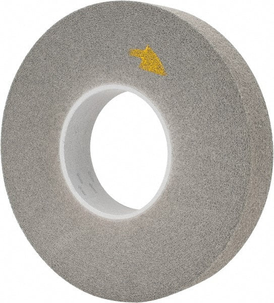 3M - 12" Diam, 2" Face Width, 5" Center Hole, Fine Grade, Silicon Carbide Deburring Wheel - Convolute, Hard Density 7 Grade, 3,000 RPM - Exact Tooling