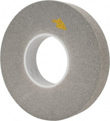 3M - 12" Diam, 2" Face Width, 5" Center Hole, Fine Grade, Silicon Carbide Deburring Wheel - Convolute, Hard Density 7 Grade, 3,000 RPM - Exact Tooling