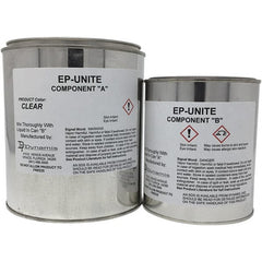 Made in USA - 0.75 Gal Concrete Repair/Resurfacing - Clear, 150 Sq Ft Coverage - Exact Tooling